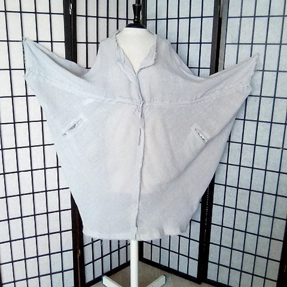 Funky linen dress. size It48. Made in Italy. - Picture 1 of 6